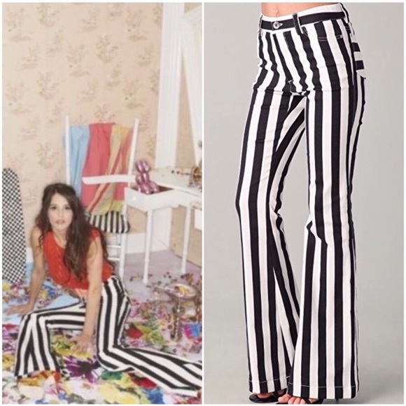 Alice + Olivia Beautiful High Rise Bell Jean - Picture 7 of 7